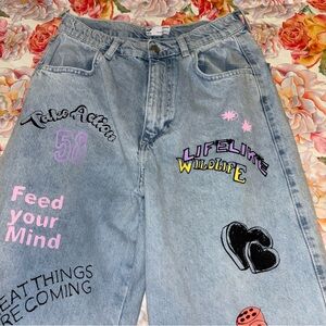 Bershka Denim Jogger